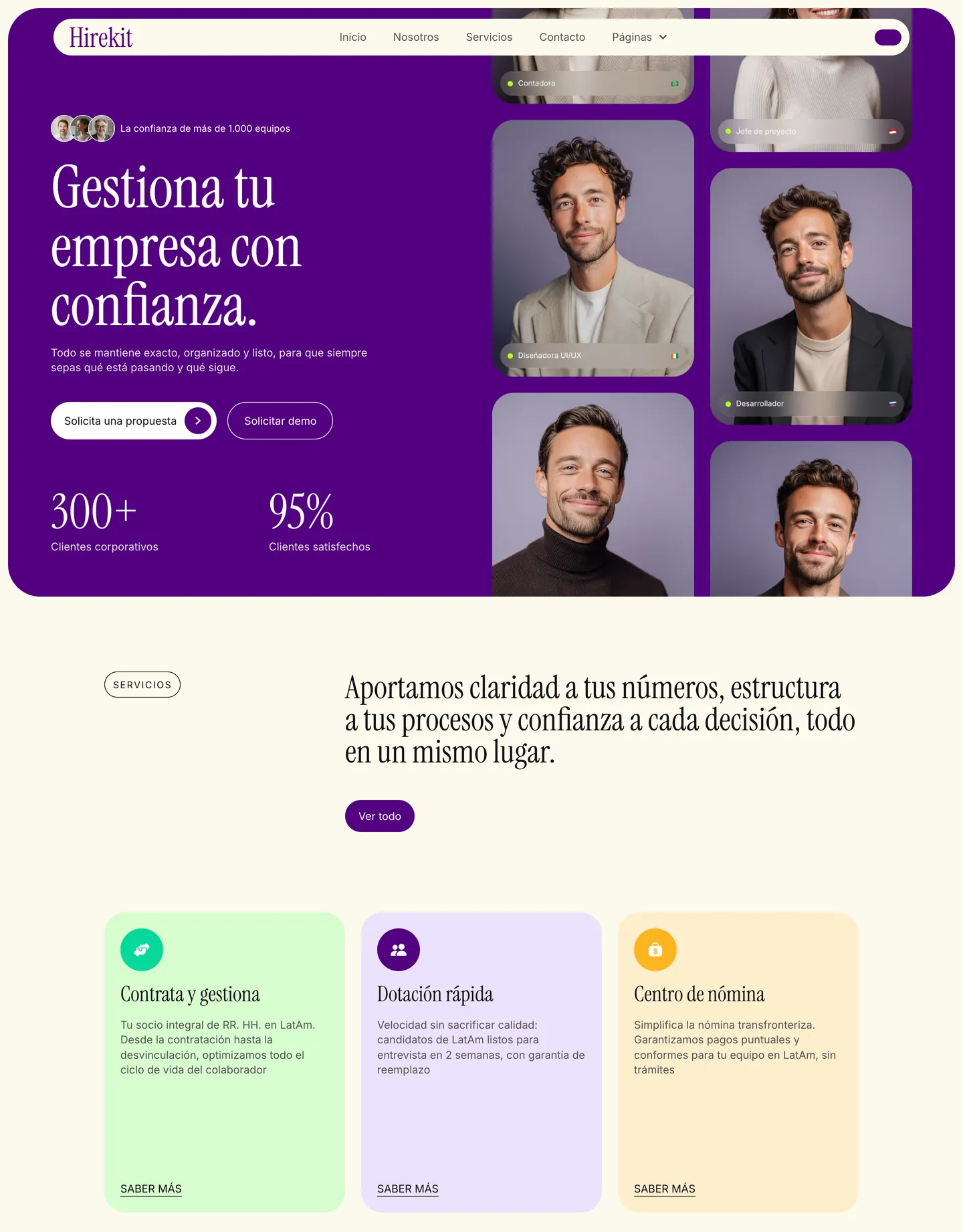 Plantilla de página web para consultoría y coaching